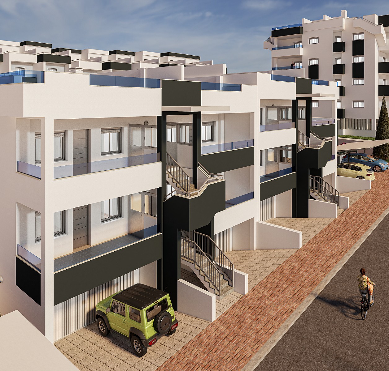 Apartments in Los Altos, Torrevieja (ALC-01226)